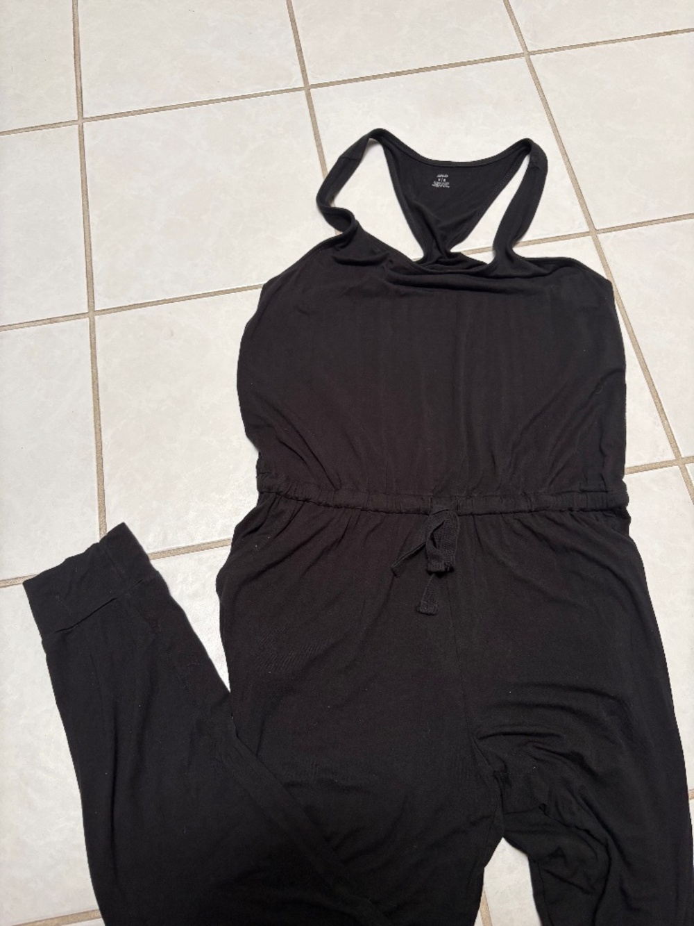 Aerie Racerback Drawstring Waist Jumpsuit